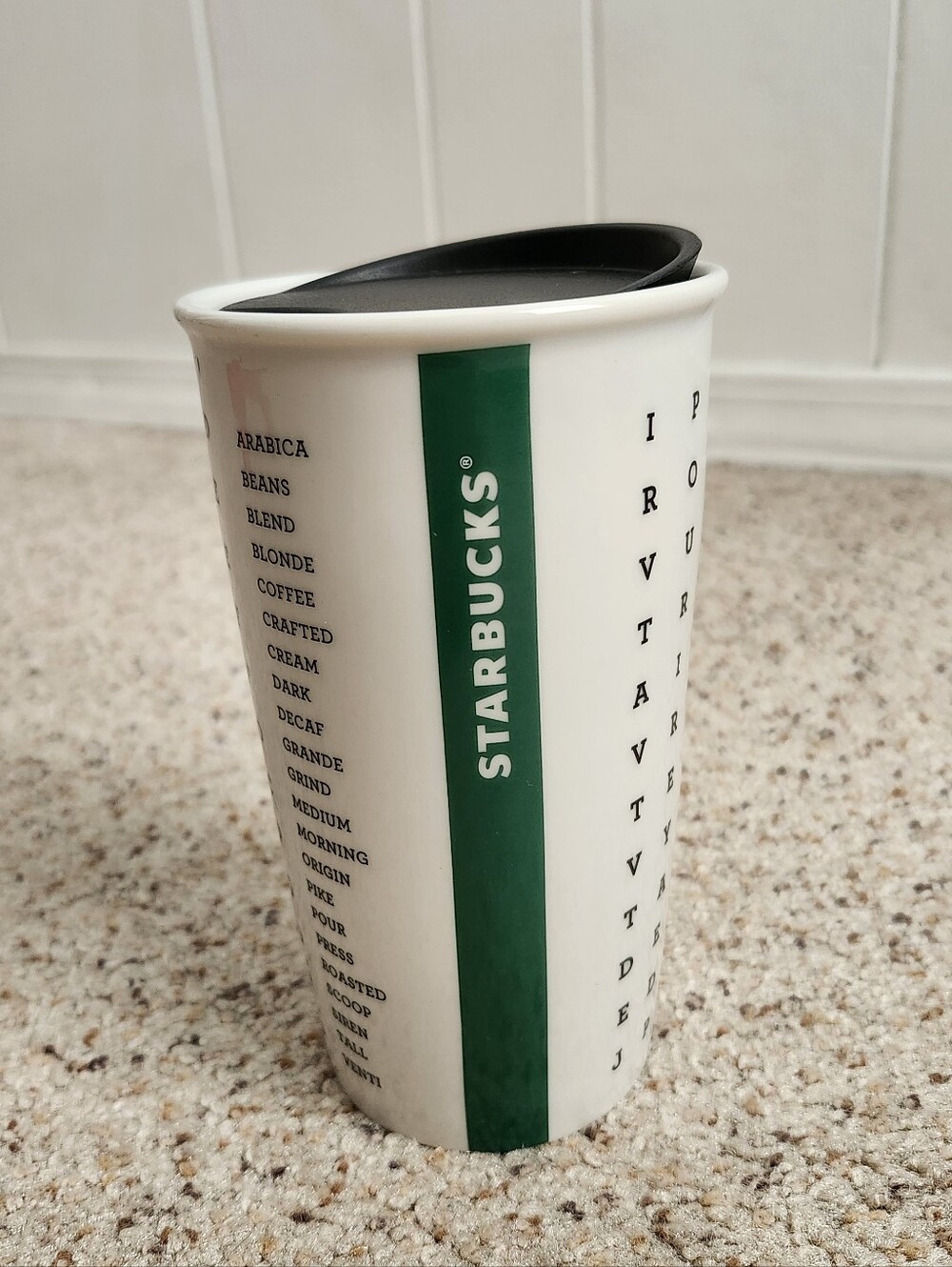 Starbucks Wordsearch Ceramic Mug